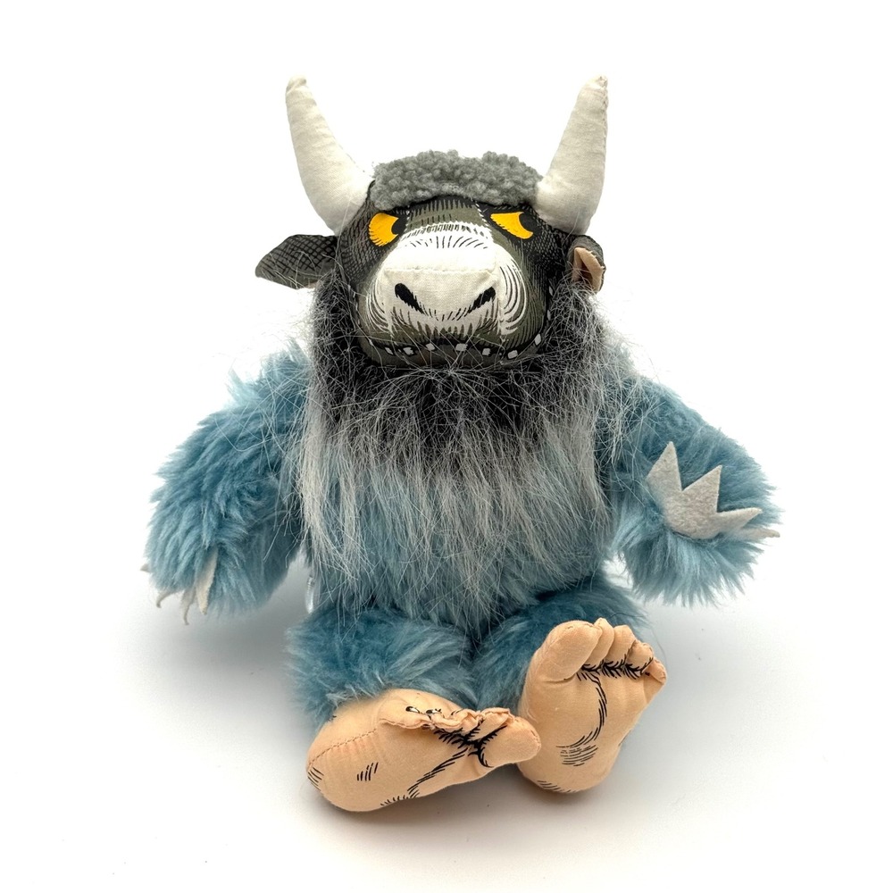 Where the Wild Things Are Plush Bernard Bull Monster Stuffed Animal Toy